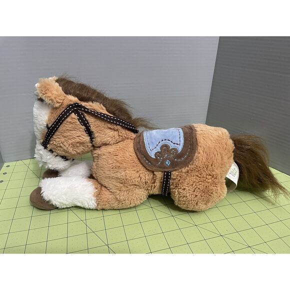This & That Horse 12" Plush Stuffed Animal Resting Laying Down Soft Toy - Picture 3 of 7